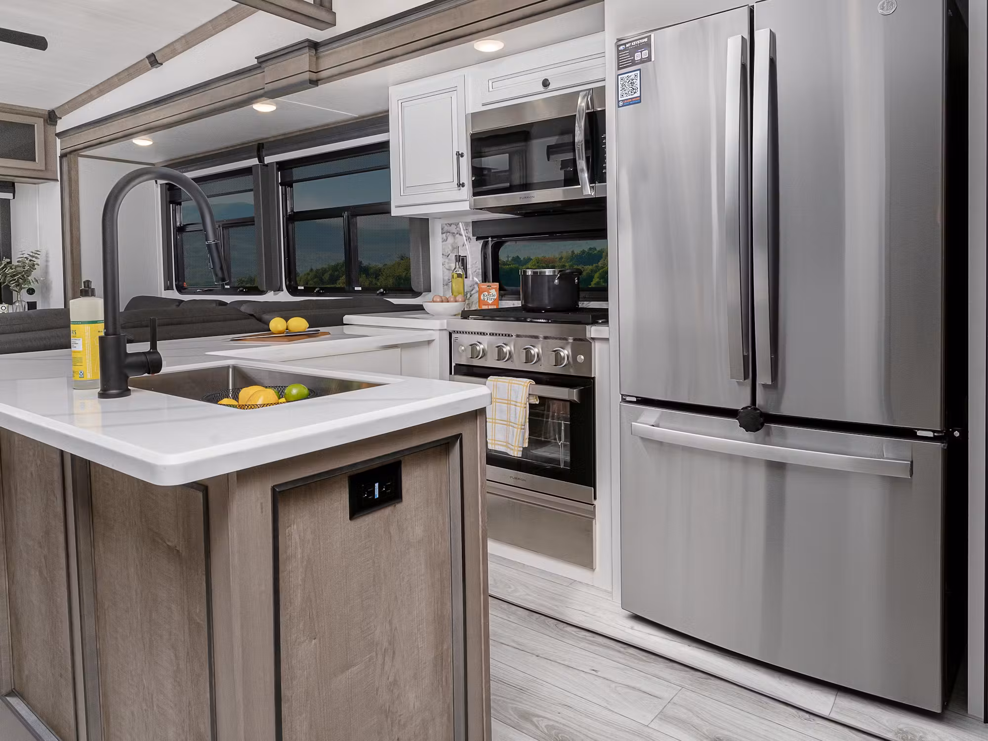 Kitchen in the Keystone Montana 3531RE